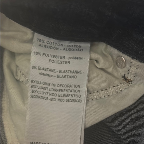 Levi's Blue Flare Wide Leg Jeans - Picture 4 of 13